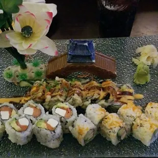 sushi and sashimi, food, sashimi, sushi
