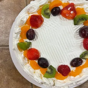 Fresh Fruit Cake