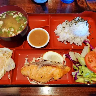 Asahi Japanese Breakfast with salmon