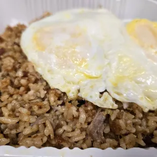 Adobo fried rice, super delicious!