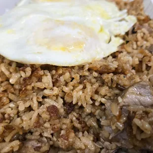 Adobo fried rice, super delicious!