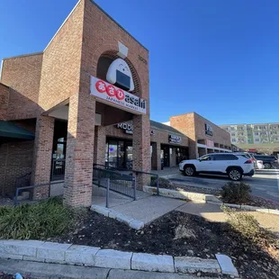 the outside of the store