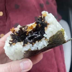 Onigiri with Kombu