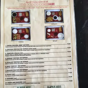 ramen and noodles, menu