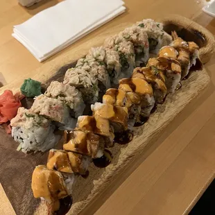 Pacific roll and tiger roll