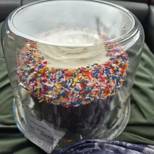 food, dessert, cupcakes