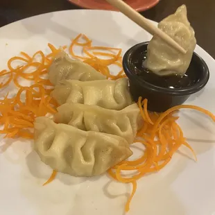 Steamed pork dumplings