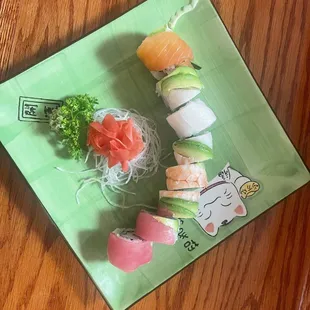 Rainbow roll