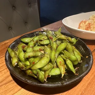 Garlic Edamame