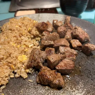 a plate of food