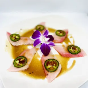 Hamachi Capaccio