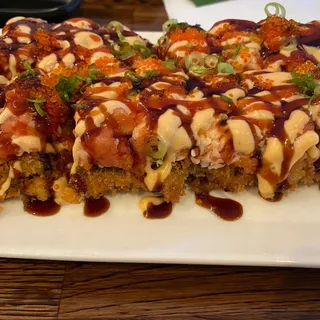 38. Sushi Pizza Roll