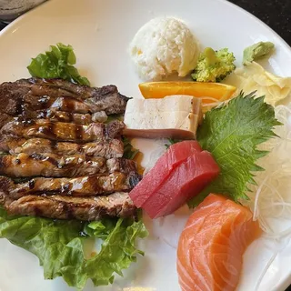 Sashimi Bento ( 1130 AM - 300 PM )