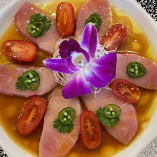 Yellowtail Sashimi With Jalapeño
