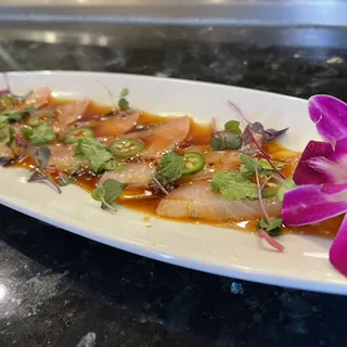 Yellowtail Sashimi with Jalapeno