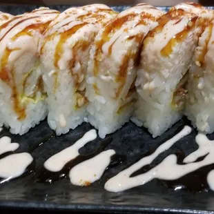Cajun chicken roll. Delicious!