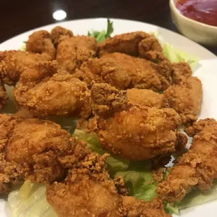 Sesame chicken.