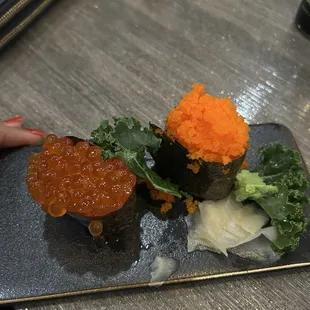 Salmon and Flying Fish Roe