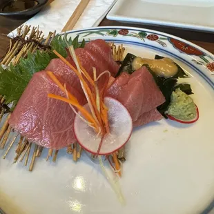 Seared Toro Sashimi