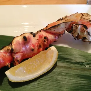 Grilled Alaskan King Crab