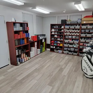 The new layout of the shop located at the Newtown Range