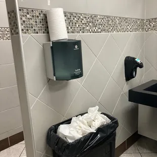 Sink area completely filthy