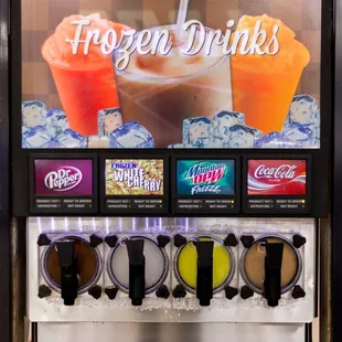 a frozen drink machine