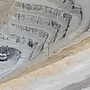 Current part of the pit being mined