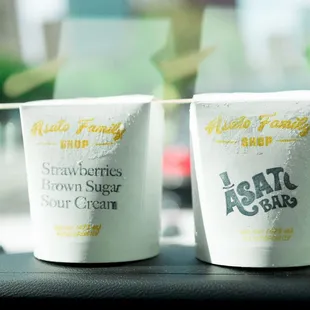 Strawberries Brown Sugar Sour Cream Flavor and Asato Bars Flavor (@miguelmoralesphotography on Instagram)