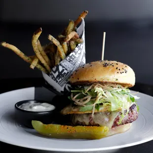 Ascend Steakhouse Wagyu Burger