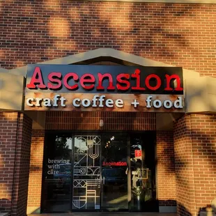 Ascension Craft Coffee + Food. Addison Location