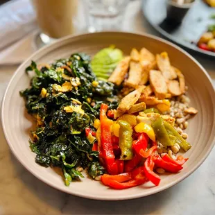 Latin Chicken Grain Bowl