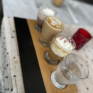 Christmas Espresso Flight