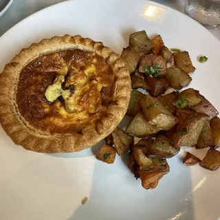 Ham & Scallion Quiche