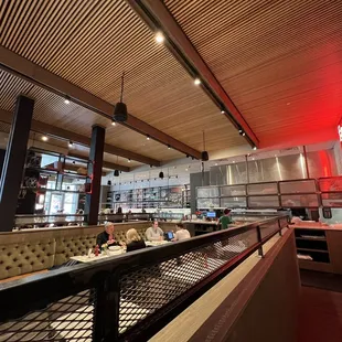 interior, sushi and sashimi