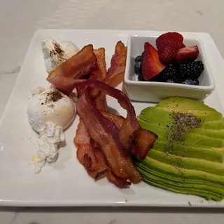 Bacon Egg Protein Brekky