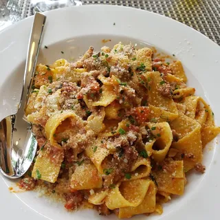 Pappardelle al Sugo di Cinghiale