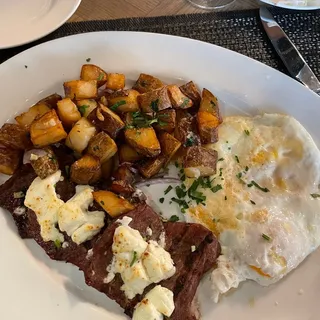 Tuscan Steak and Eggs