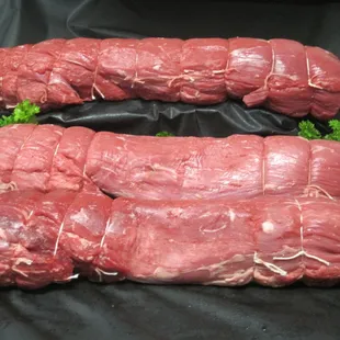 Tender fully trimmed filet roasts