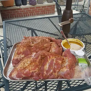 Pork shoulders,  gonna go for 20hrs