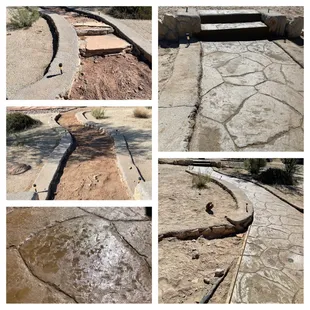 Stamped concrete