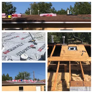 Shingle re-roof