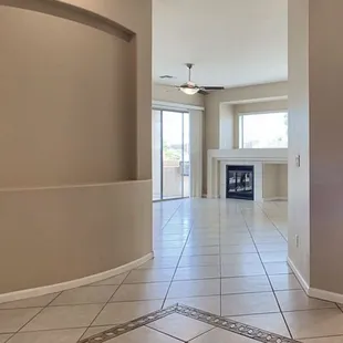 Tile installation and paint.