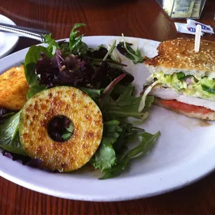 Lavender Honey Chicken Sandwich