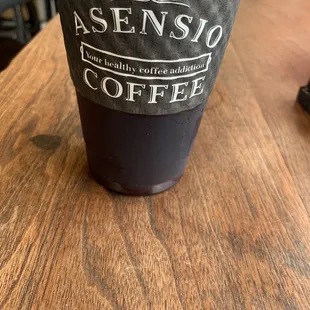 Great cold brew and avocado toast