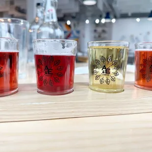 Obscura, orange creamsicle, sangria, bloomsberry