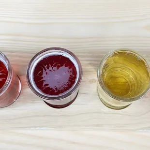 Obscura, orange creamsicle, sangria, bloomsberry