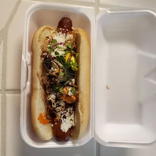 Loaded Hot Dog $13