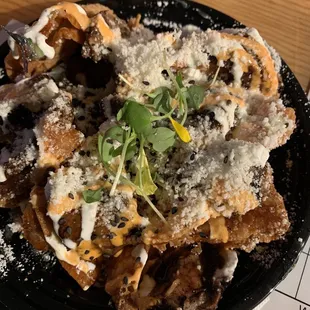 steak won tons nacho!
