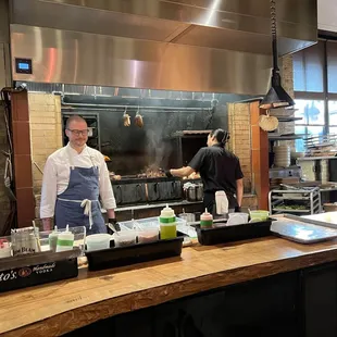 interior, sushi and sashimi